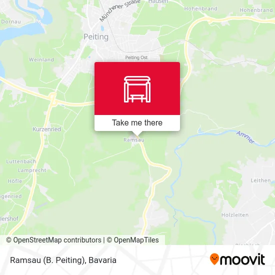 Карта Ramsau (B. Peiting)