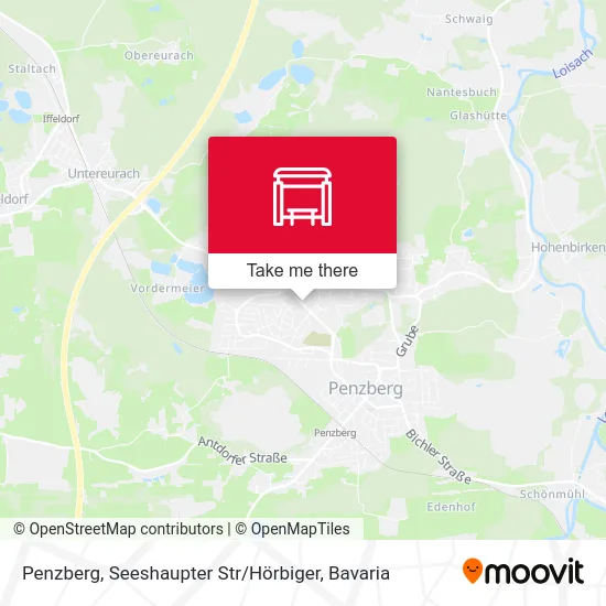 Карта Penzberg, Seeshaupter Str / Hörbiger