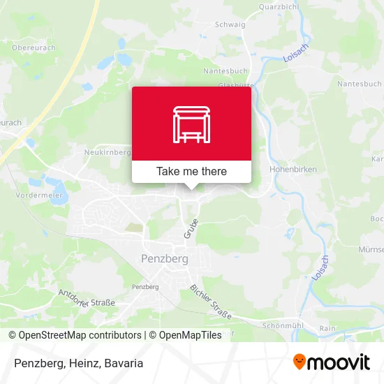 Карта Penzberg, Heinz