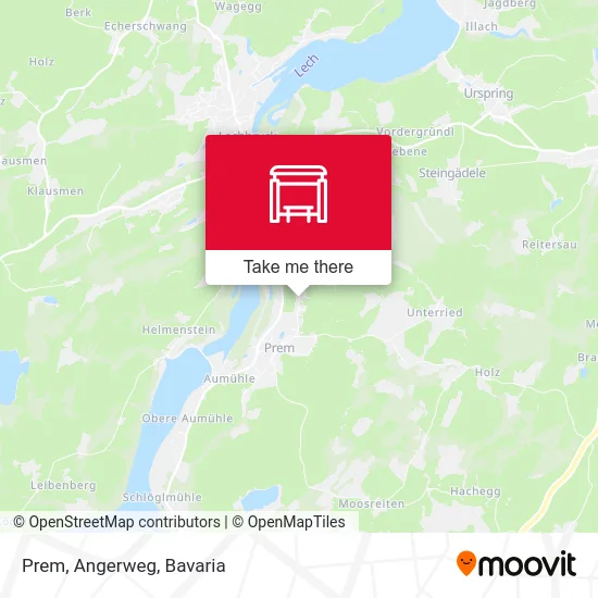 Карта Prem, Angerweg