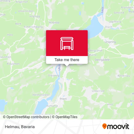 Карта Helmau