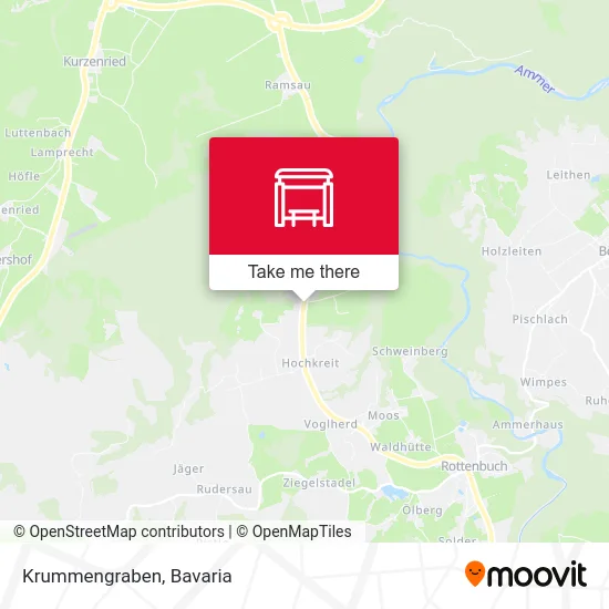 Карта Krummengraben