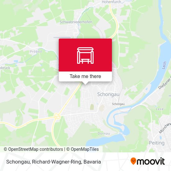 Schongau, Richard-Wagner-Ring map