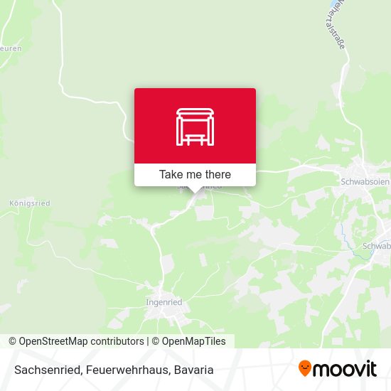 Sachsenried, Feuerwehrhaus map