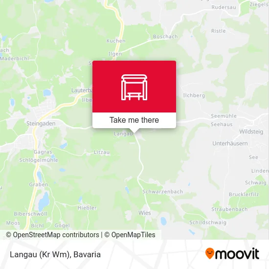 Карта Langau (Kr Wm)