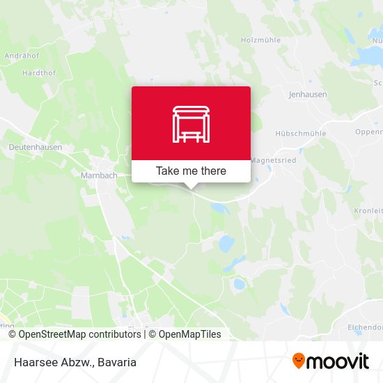 Карта Haarsee Abzw.