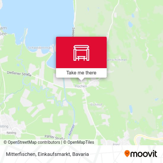 Mitterfischen, Einkaufsmarkt map