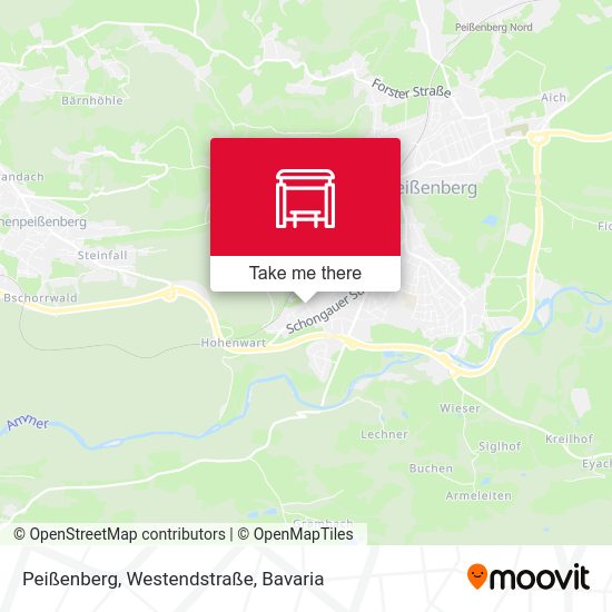 Peißenberg, Westendstraße map