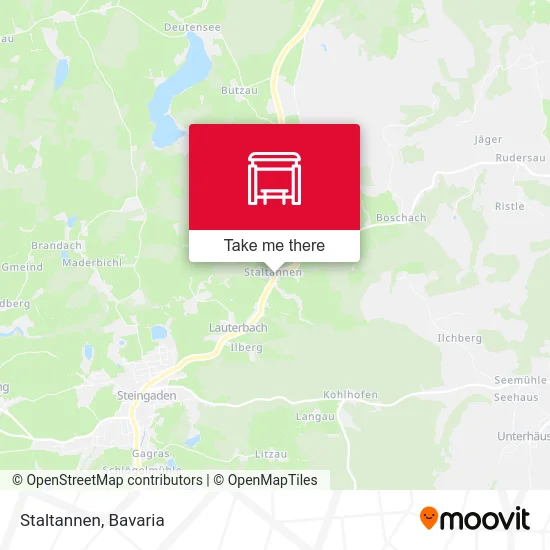 Карта Staltannen