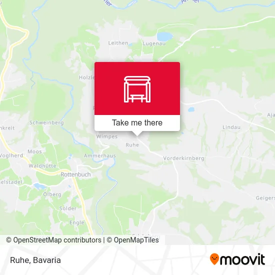 Карта Ruhe