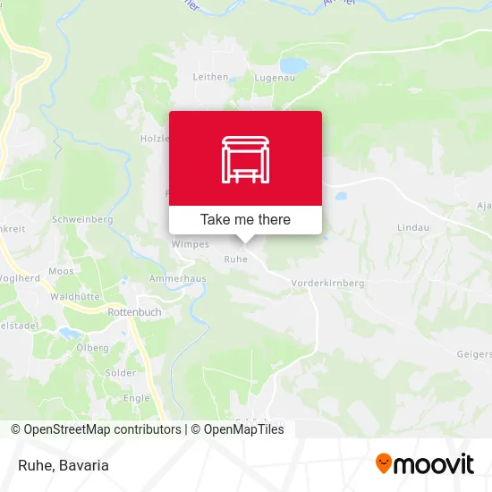 Карта Ruhe