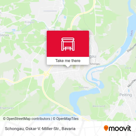 Карта Schongau, Oskar-V.-Miller-Str.