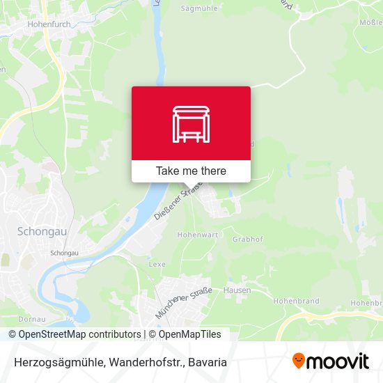 Herzogsägmühle, Wanderhofstr. map