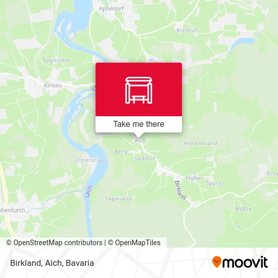 Карта Birkland, Aich