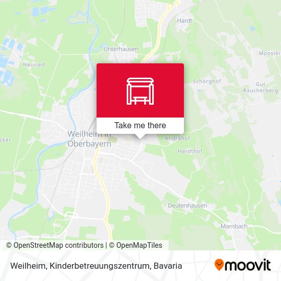 Weilheim, Kinderbetreuungszentrum map