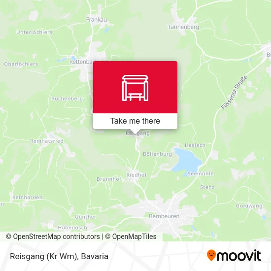 Карта Reisgang (Kr Wm)