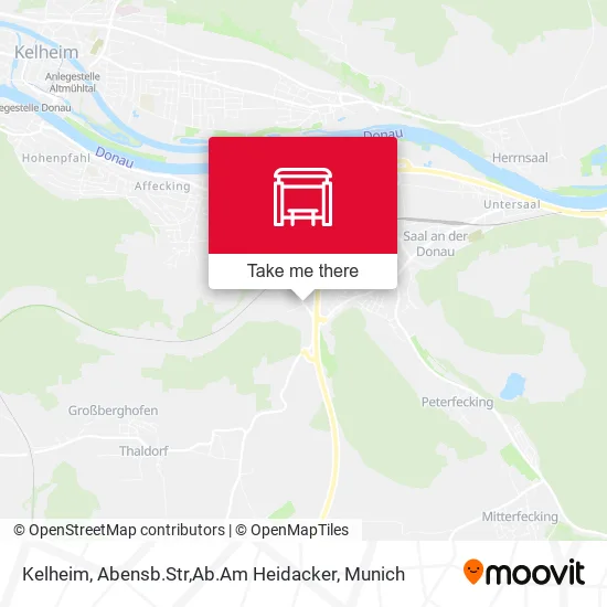 Карта Kelheim, Abensb.Str,Ab.Am Heidacker