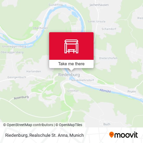 Riedenburg, Realschule St. Anna map