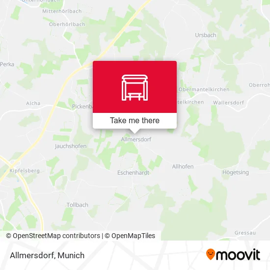 Карта Allmersdorf