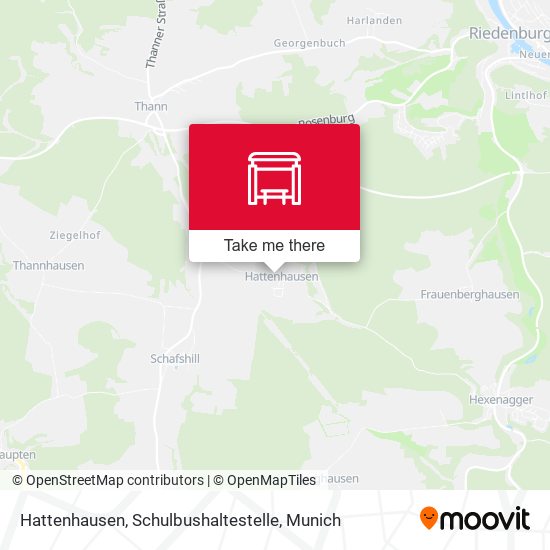 Hattenhausen, Schulbushaltestelle map