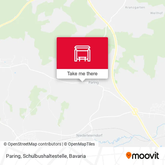 Карта Paring, Schulbushaltestelle
