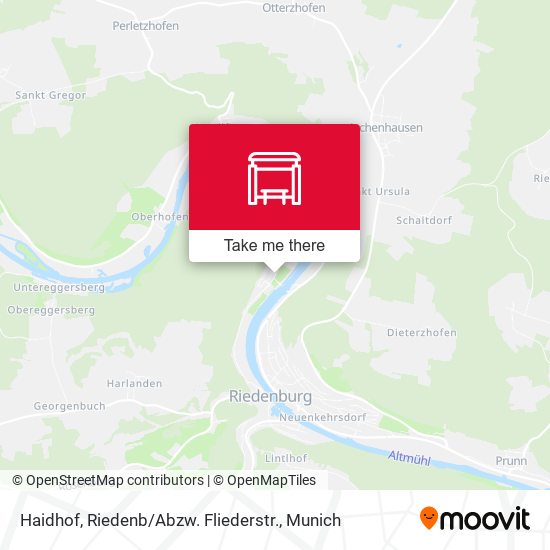 Haidhof, Riedenb / Abzw. Fliederstr. map