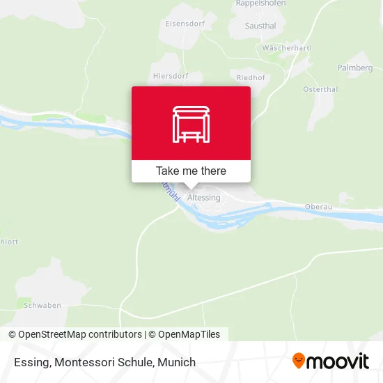 Карта Essing, Montessori Schule
