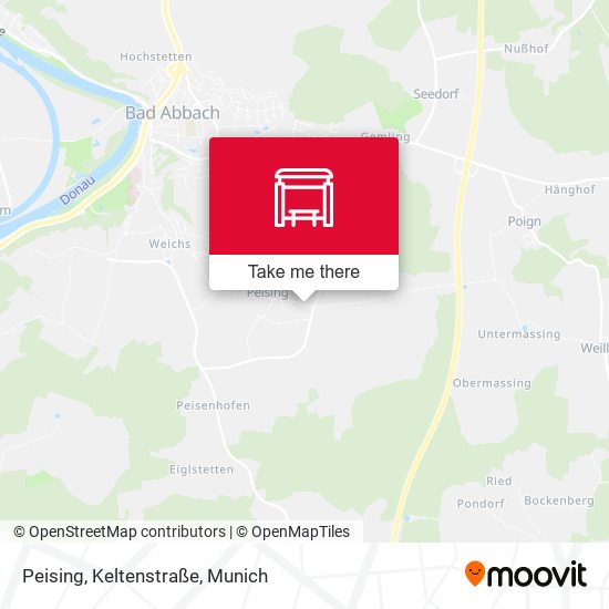 Peising, Keltenstraße map