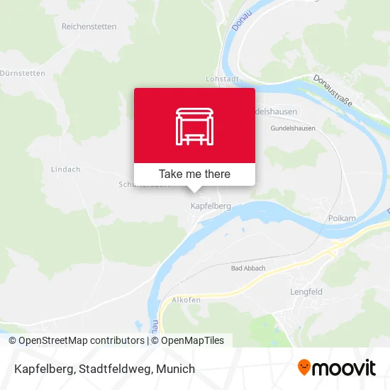 Карта Kapfelberg, Stadtfeldweg