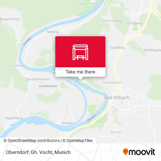 Карта Oberndorf, Gh. Vocht