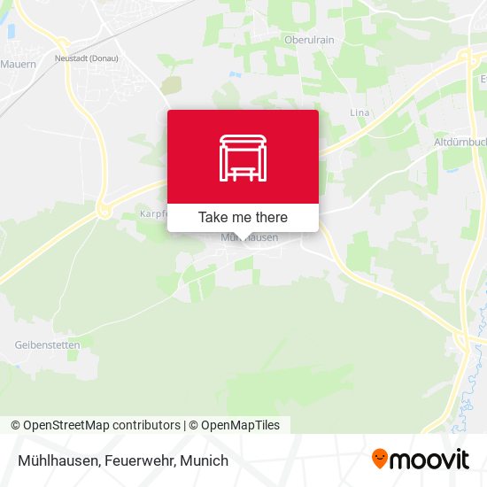 Mühlhausen, Feuerwehr map