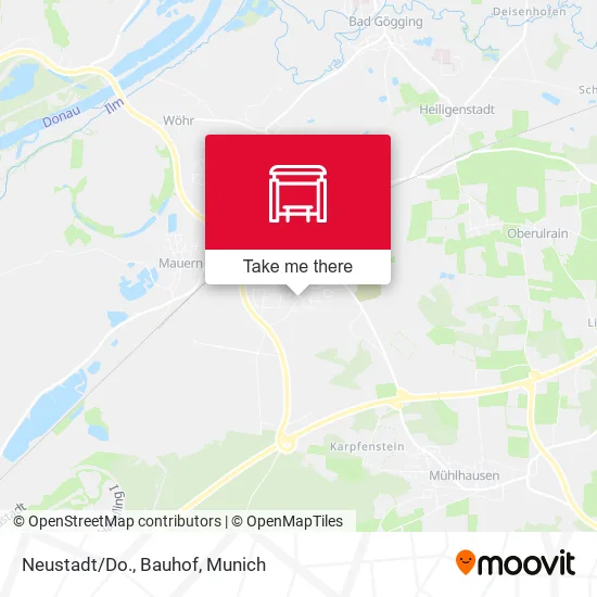 Карта Neustadt/Do., Bauhof