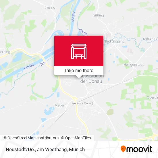 Карта Neustadt/Do., am Westhang