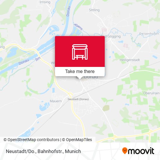 Карта Neustadt/Do., Bahnhofstr.