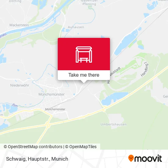 Карта Schwaig, Hauptstr.