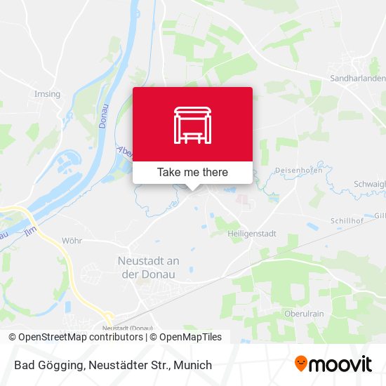 Bad Gögging, Neustädter Str. map