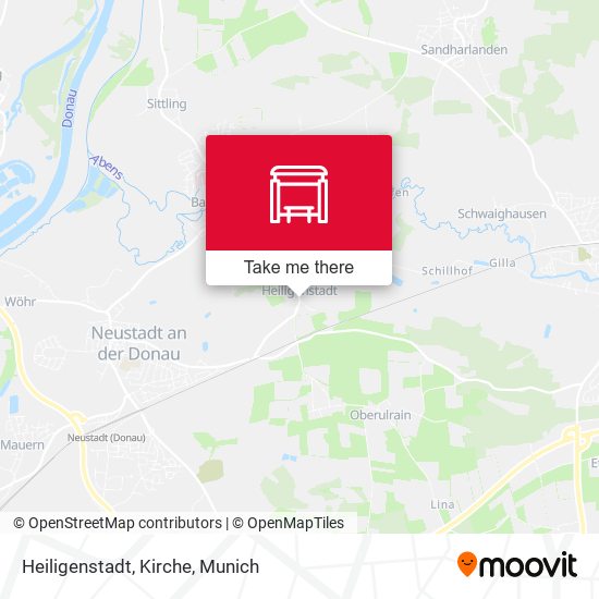 Heiligenstadt, Kirche map