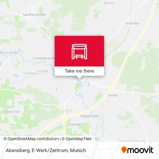 Карта Abensberg, E-Werk/Zentrum