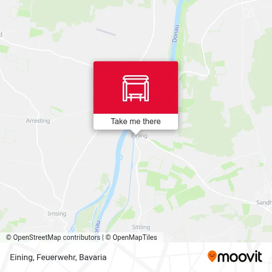 Eining, Feuerwehr map