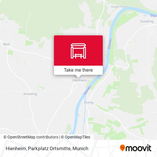 Hienheim, Parkplatz Ortsmitte map