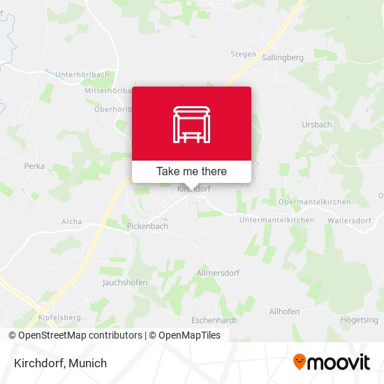 Kirchdorf map