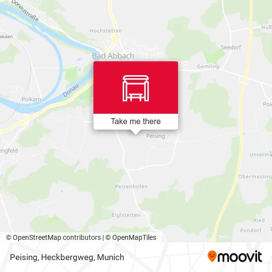 Карта Peising, Heckbergweg
