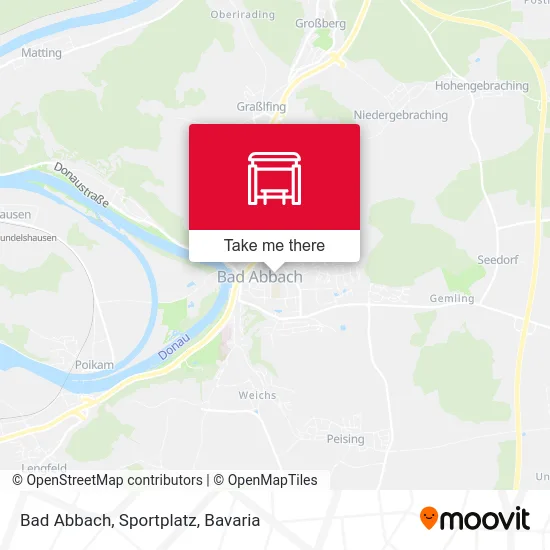 Карта Bad Abbach, Sportplatz