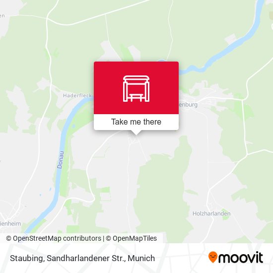Staubing, Sandharlandener Str. map