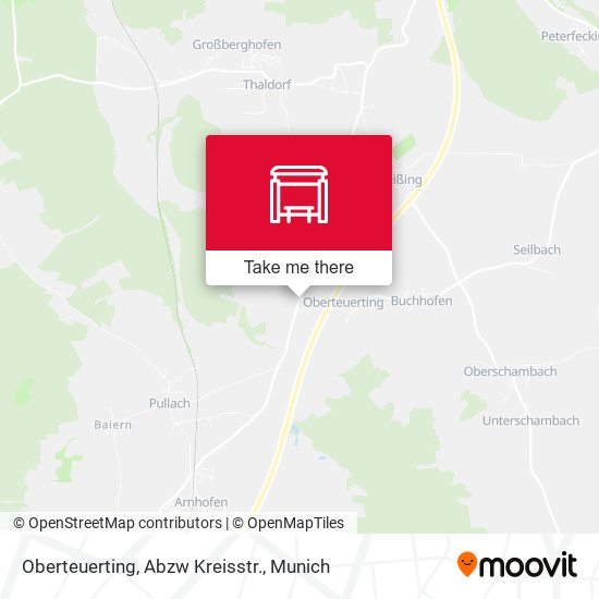 Oberteuerting, Abzw Kreisstr. map