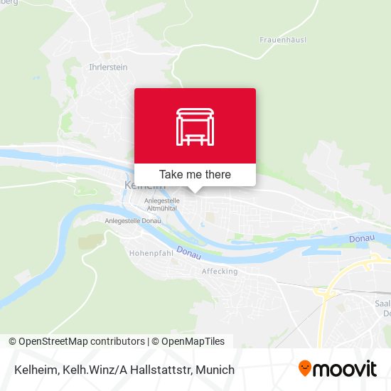 Kelheim, Kelh.Winz / A Hallstattstr map