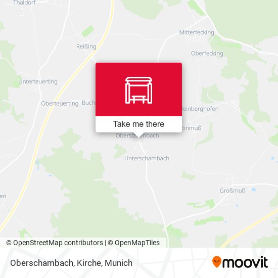 Oberschambach, Kirche map