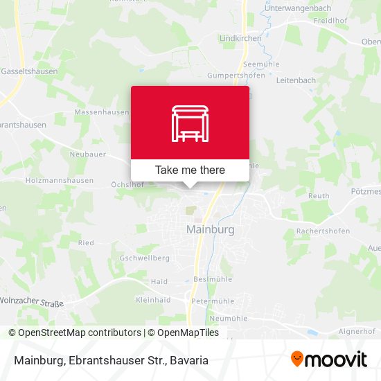 Mainburg, Ebrantshauser Str. map