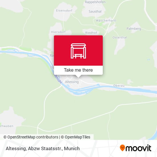 Altessing, Abzw Staatsstr. map