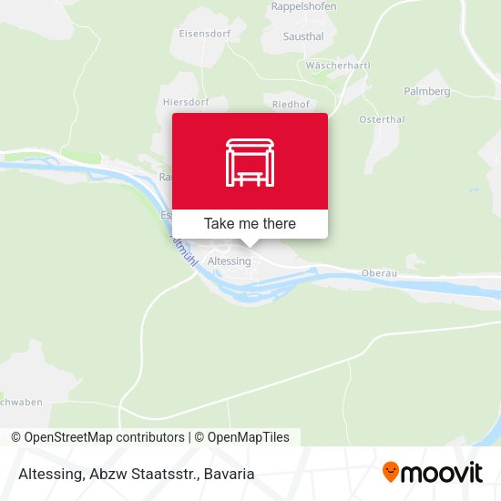 Карта Altessing, Abzw Staatsstr.